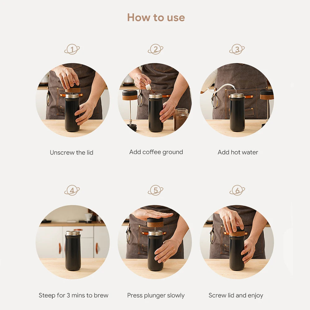TRAVEL FRENCH PRESS