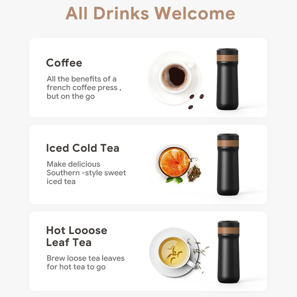 TRAVEL FRENCH PRESS