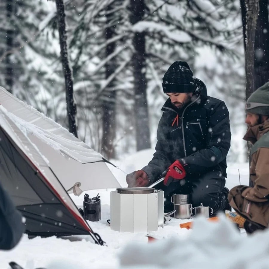 CAMPING STOVE WINDSCREEN