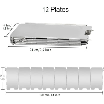 CAMPING STOVE WINDSCREEN
